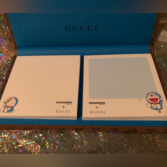 Gucci x Doraemon Memo Pad Collaboration - Picture 6 of 6
